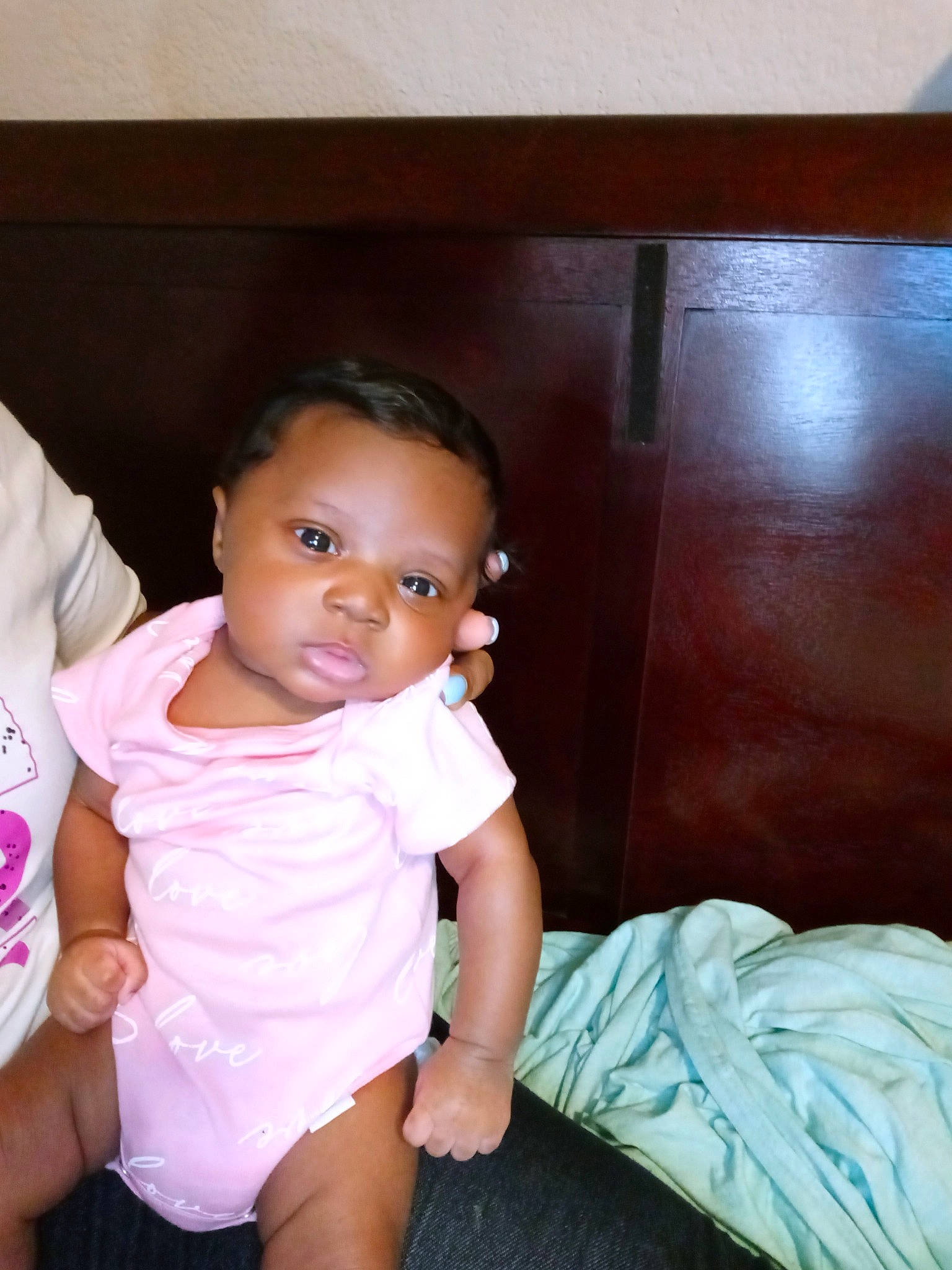 Jazlynn joined the competition — help win amazing prizes! baby_toddler_clothing, black_hair, cheek, chin, dress, eye, eyebrow, eyelash, flash_photography, hair, happy, iris, lip, neck, nose, person, skin, sleeve, smile, thigh