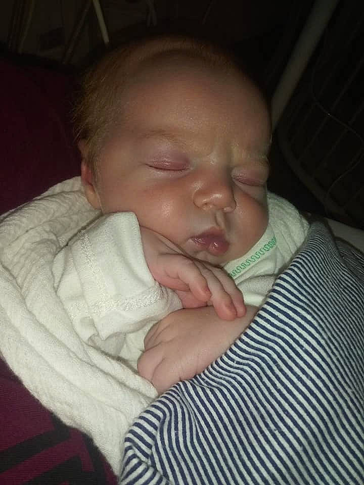 Clayden is registered to the contest to win money with this photo: baby, cheek, child, chin, ear, eye, face, finger, forehead, gesture, hand, head, lip, mouth, nap, nose, person, skin, sleep, smile