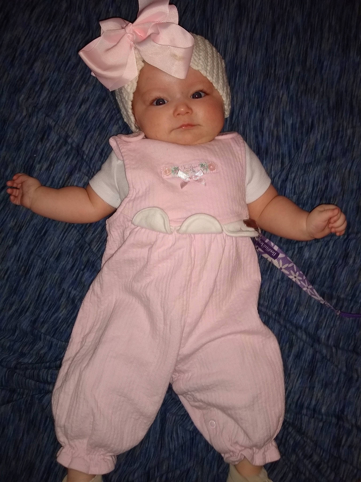 Madalyn is registered to the contest to win money with this photo: baby, baby_toddler_clothing, child, fawn, person, pink, toddler