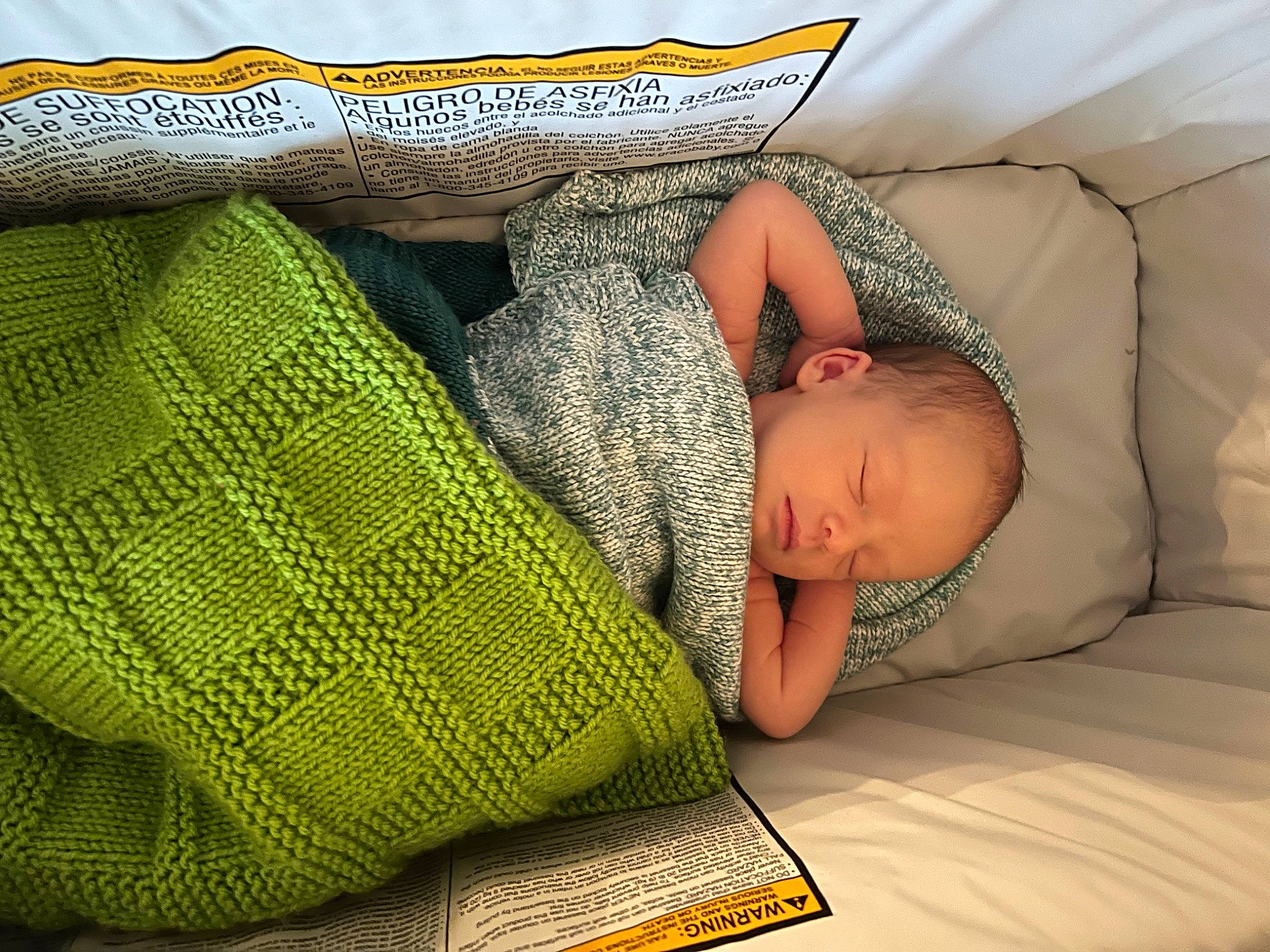 Jane joined the competition — help win amazing prizes! arm, baby, baby_sleeping, bed, bedding, comfort, finger, flooring, hand, human, human_body, linens, mammal, pattern, person, sleeve, textile, toddler, wood, wool