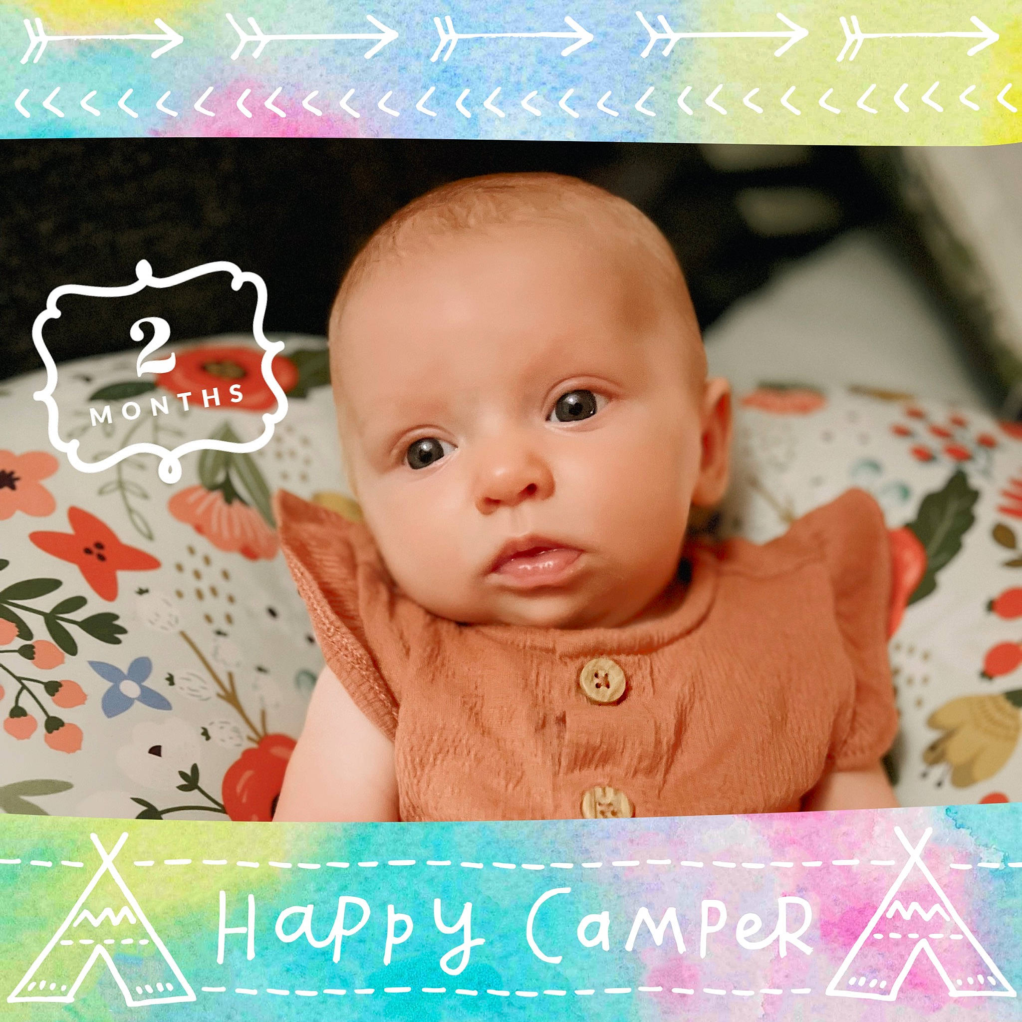 Amaya joined the competition — help win amazing prizes! baby, baby_products, baby_toddler_clothing, buttercream, cheek, child, eyelash, font, happy, pattern, person, photo_caption, pink, portrait_photography, product, sitting, skin, sleeve, smile, sugar_cake