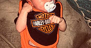 Dallas joined the competition — help win amazing prizes! cap, child, cool, hat, headgear, leg, muscle, orange, t_shirt, thigh, toddler