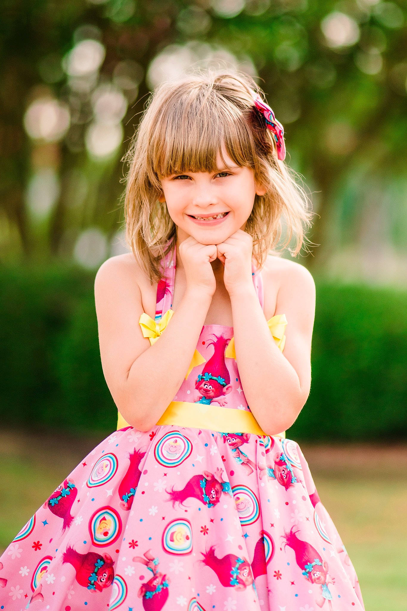 Alayna is registered to the contest to win money with this photo: beauty, blond, child, child_model, clothing, day_dress, dress, happy, joy, long_hair, pattern, people_in_nature, person, photo_shoot, photography, pink, portrait_photography, spring, summer, toddler