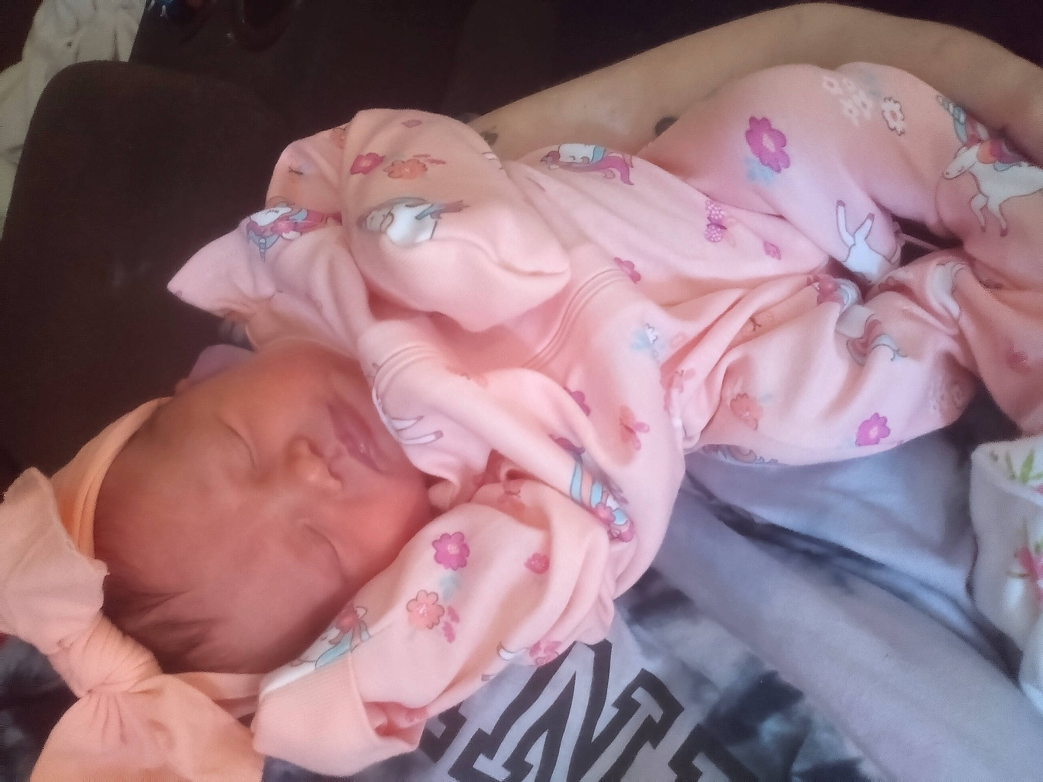 Dixie is registered to the contest to win money with this photo: baby, baby_products, baby_toddler_clothing, bedtime, cheek, chest, child, comfort, eye, flesh, human_leg, mouth, nail, nap, person, pink, skin, sleep, thumb, toddler