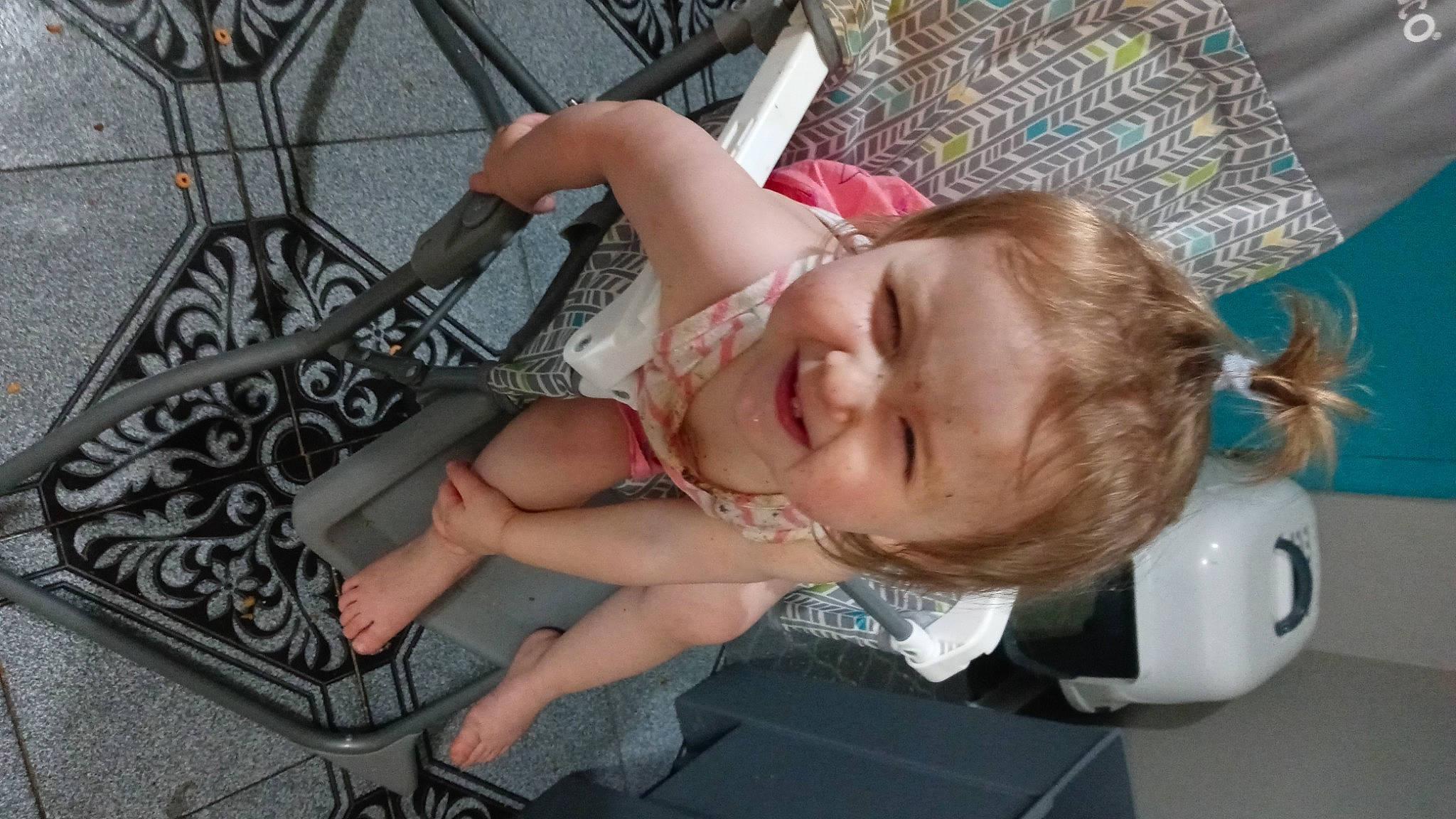 Caylee is registered to the contest to win money with this photo: arm, baby, cheek, child, comfort, eye, eyelash, face, finger, fun, hand, happy, head, human_body, iris, mouth, person, skin, smile, thigh