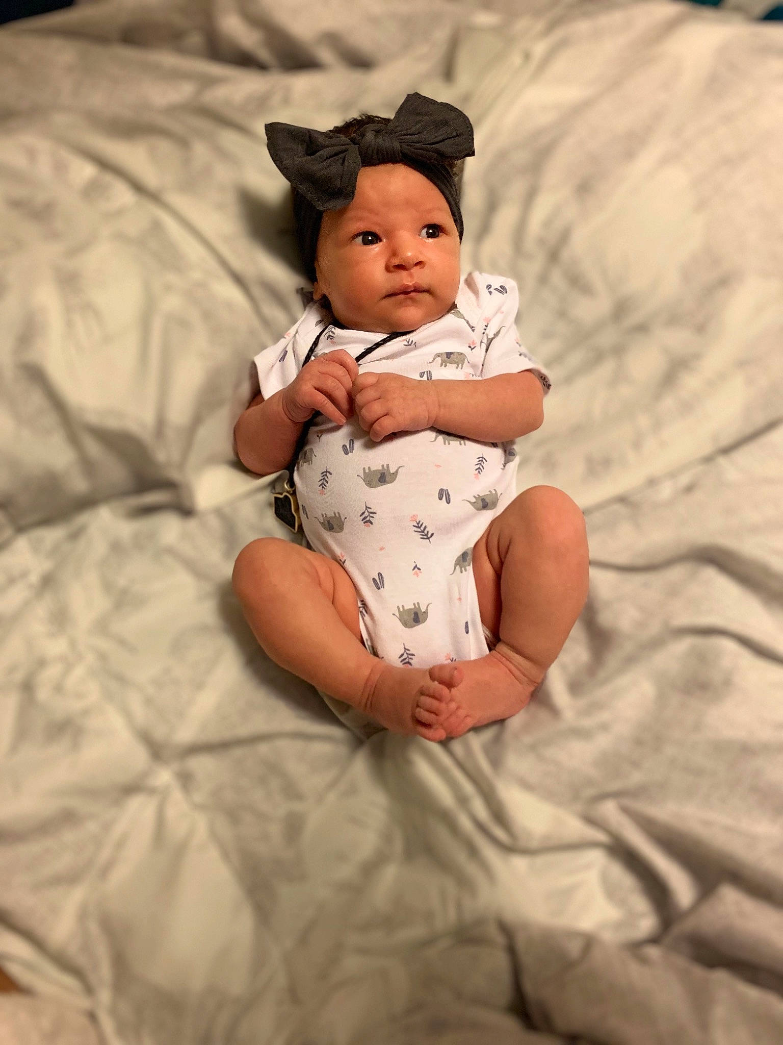 Ellarose joined the competition — help win amazing prizes! abdomen, baby, child, headgear, person, toddler