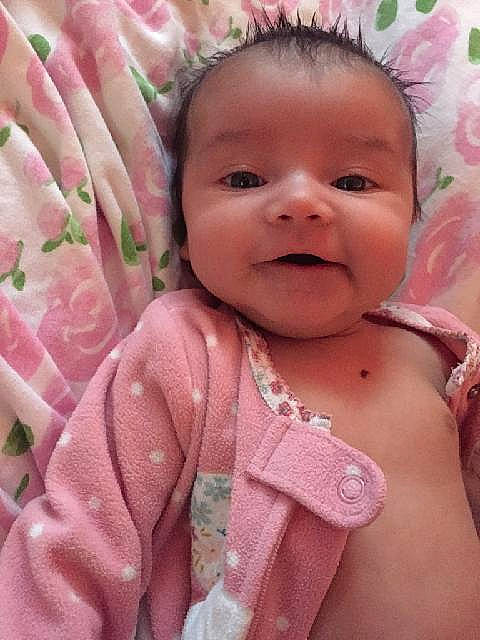 Legacy joined the competition — help win amazing prizes! baby, baby_toddler_clothing, cheek, chin, eyebrow, eyelash, finger, gesture, happy, human_body, iris, lip, mouth, nose, person, pink, product, skin, smile, textile