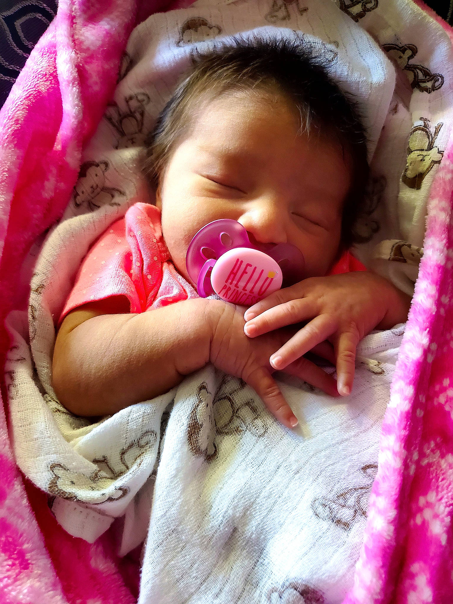 Yolanda joined the competition — help win amazing prizes! baby, baby_sleeping, baby_toddler_clothing, cheek, comfort, eye, eyelash, finger, happy, head, iris, linens, lip, magenta, mouth, nose, person, pink, skin, textile