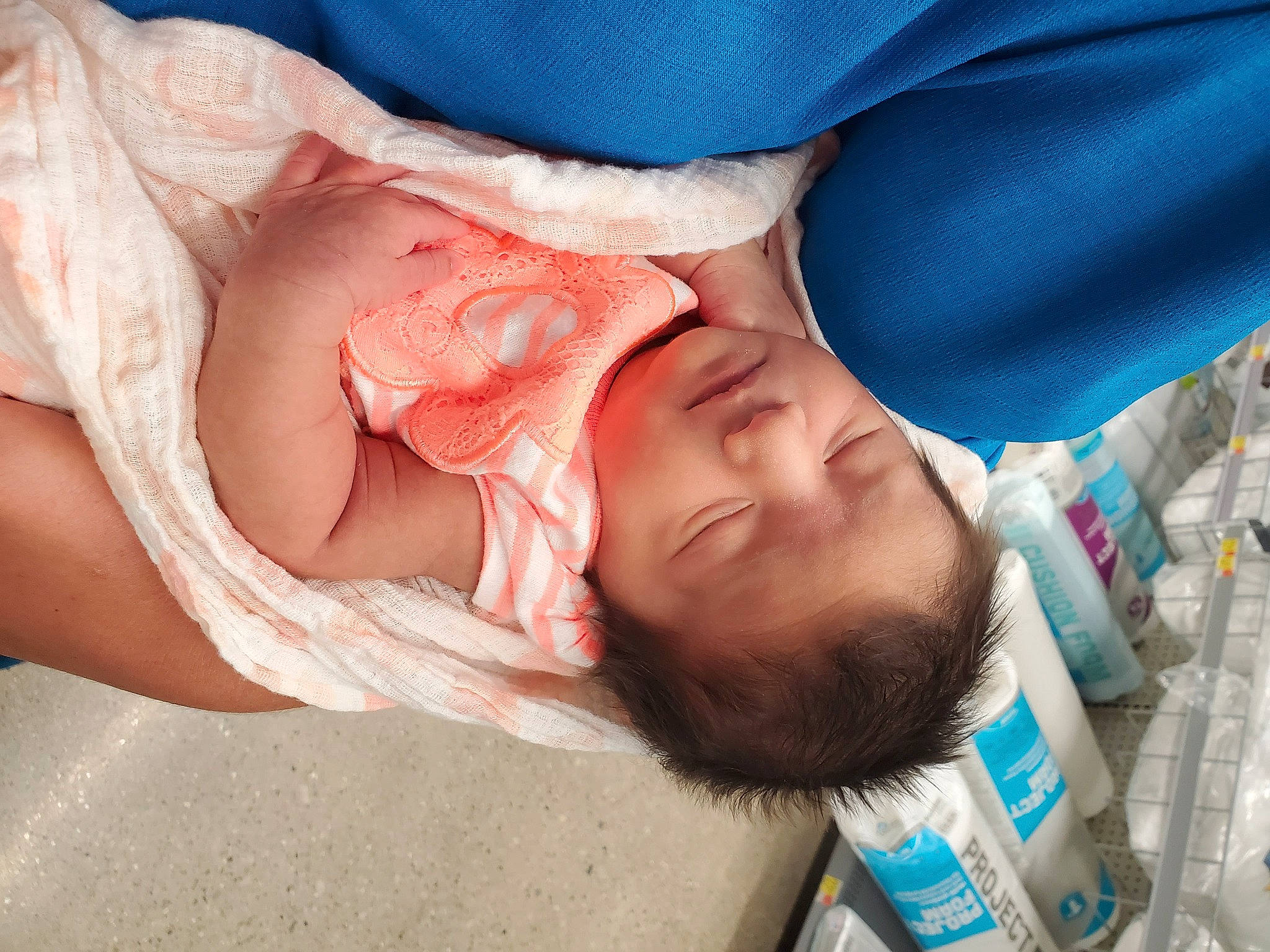 Yolanda joined the competition — help win amazing prizes! baby, baby_products, baby_toddler_clothing, child, comfort, electric_blue, face, fashion_accessory, finger, happy, hat, lip, mouth, nail, nose, peach, person, skin, textile, toddler