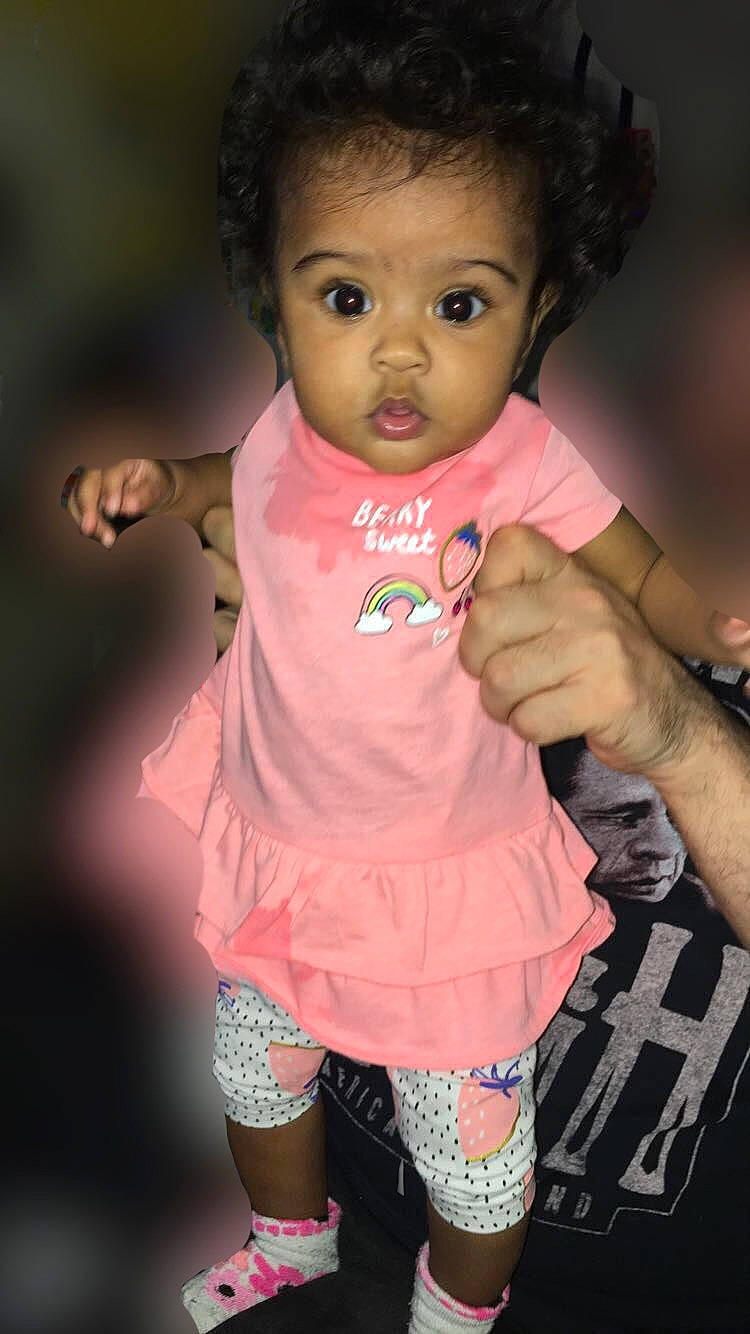 Rosalina White is registered to the contest to win money with this photo: baby, beauty, cheek, child, child_model, daughter, eye, face, gesture, head, lip, person, pink, skin, smile, standing, surprise, toddler