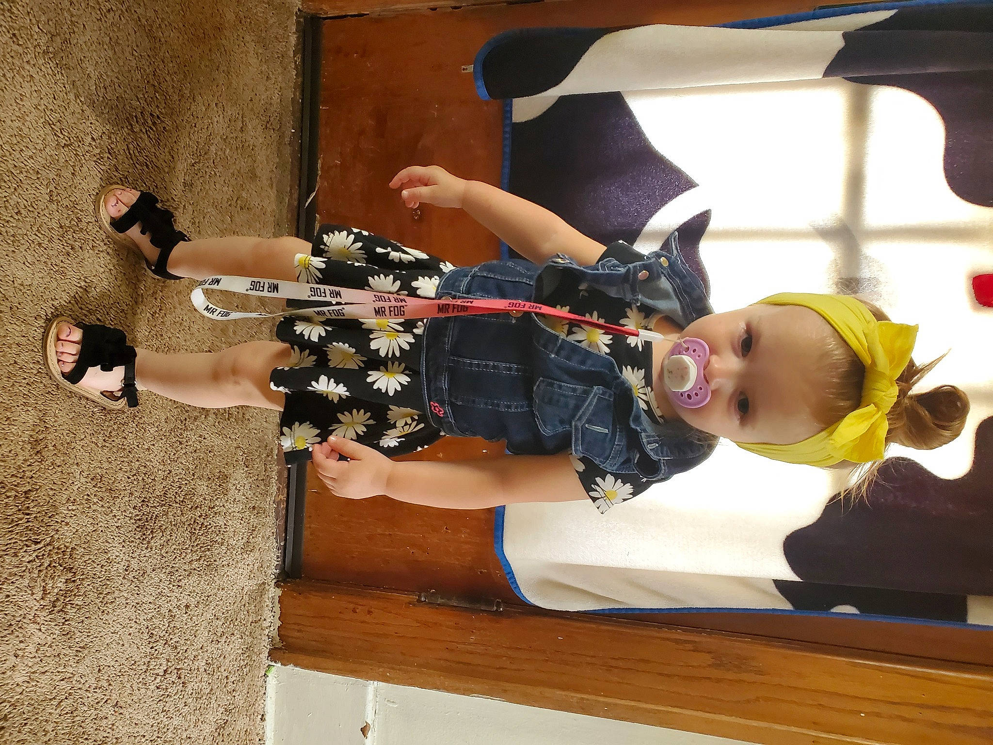 Jessi joined the competition — help win amazing prizes! baby, baby_toddler_clothing, child, costume, fun, happy, hat, human_leg, knee, person, plant, sleeve, smile, thigh, toddler, waist, wrist