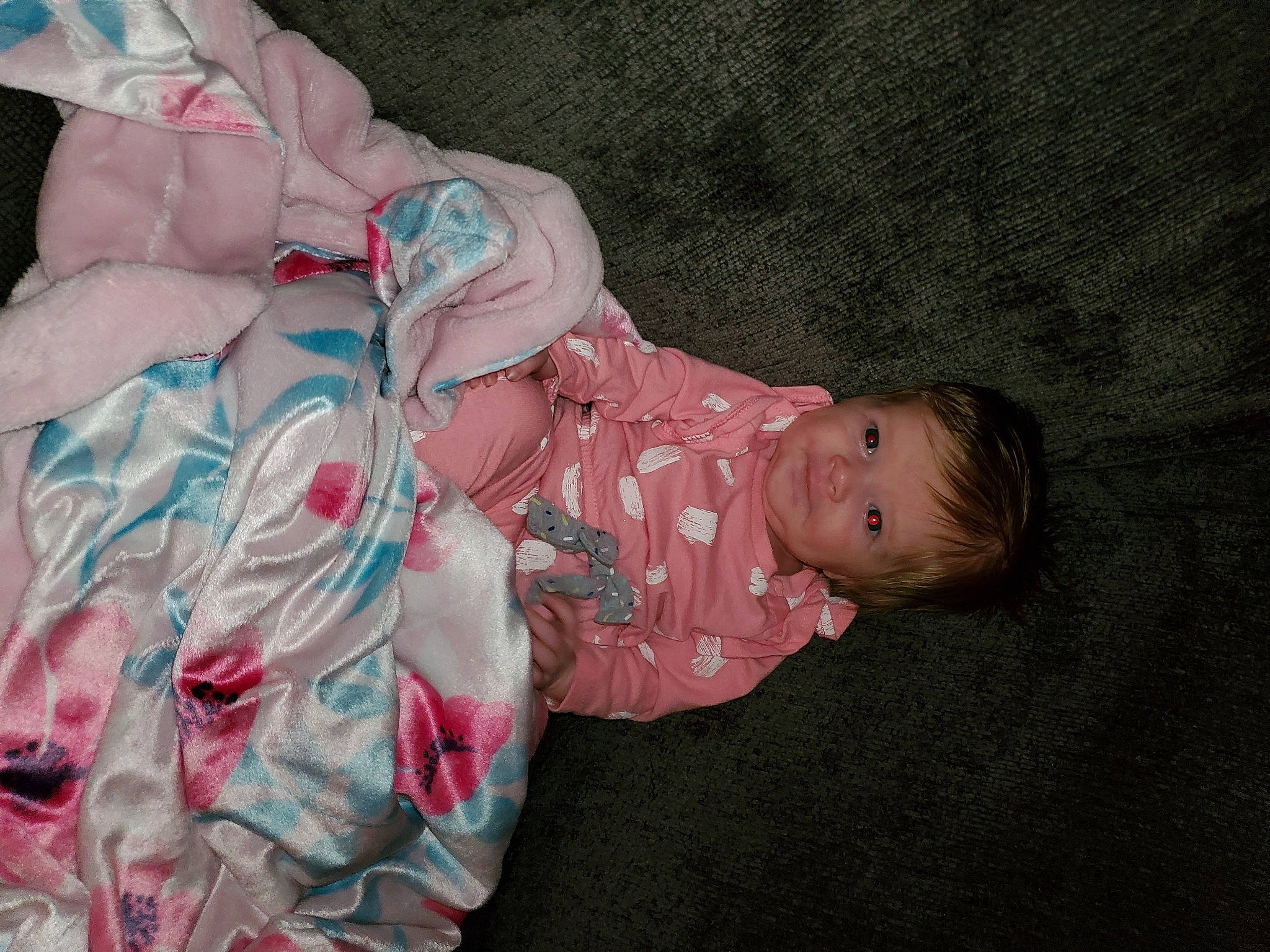 Jessi is registered to the contest to win money with this photo: baby, baby_products, baby_toddler_clothing, cheek, child, nightwear, person, pink, toddler