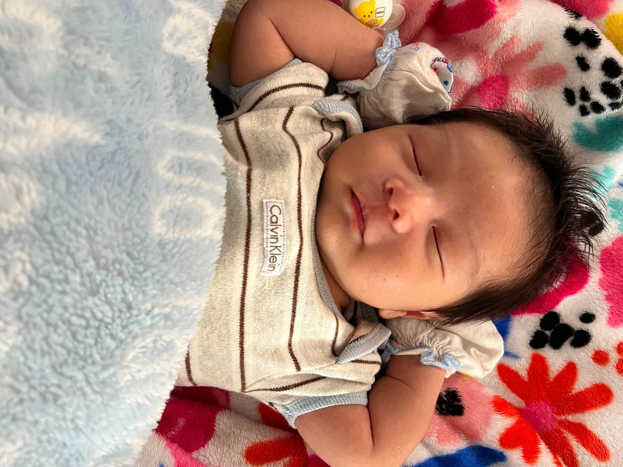 Aiden joined the competition — help win amazing prizes! baby, baby_products, baby_sleeping, baby_toddler_clothing, beauty, cheek, child, comfort, eyelash, happy, linens, lip, mouth, nose, pattern, person, skin, sleeve, textile, toddler