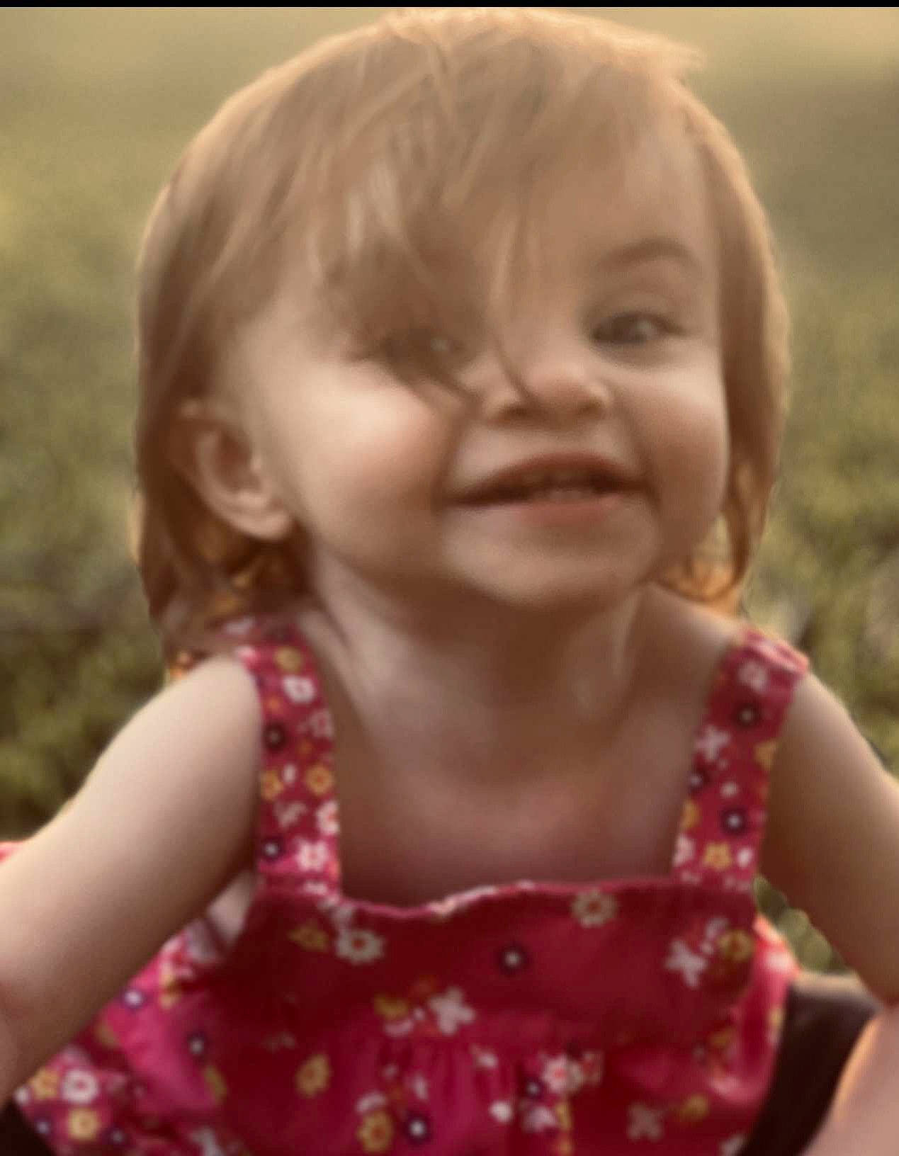 Georgia joined the competition — help win amazing prizes! baby_toddler_clothing, cheek, child, dress, eye, face, facial_expression, grass, happy, iris, joy, lip, mouth, nose, people, person, pink, plant, skin, smile