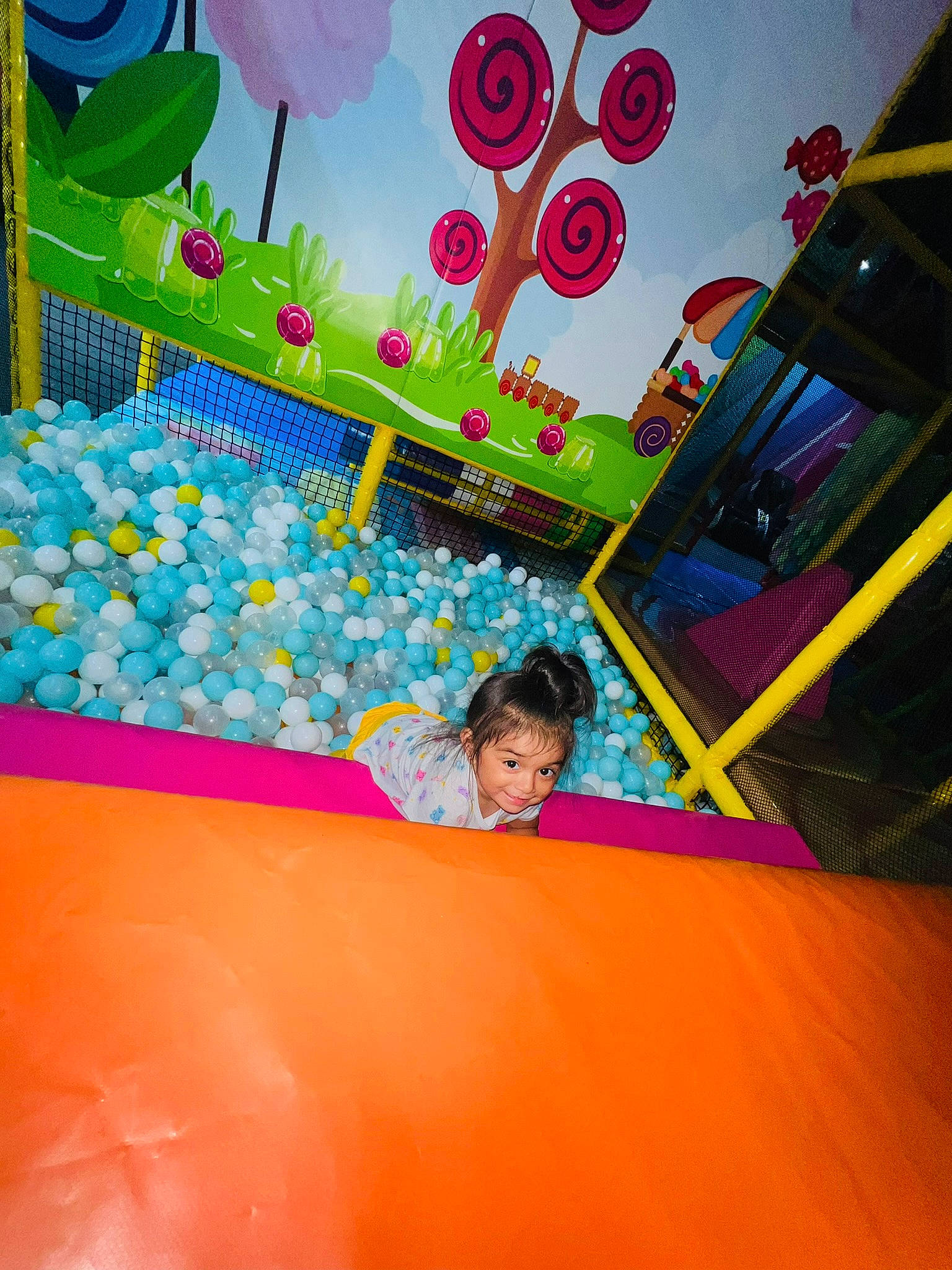 Alaia joined the competition — help win amazing prizes! balloon, ceiling, child, event, fun, games, happy, inflatable, joy, leisure, magenta, party, party_supply, person, pink, playground, purple, recreation, red, room