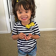 Arantza is registered to the contest to win money with this photo: arm, child, eye, fun, girl, product, toddler