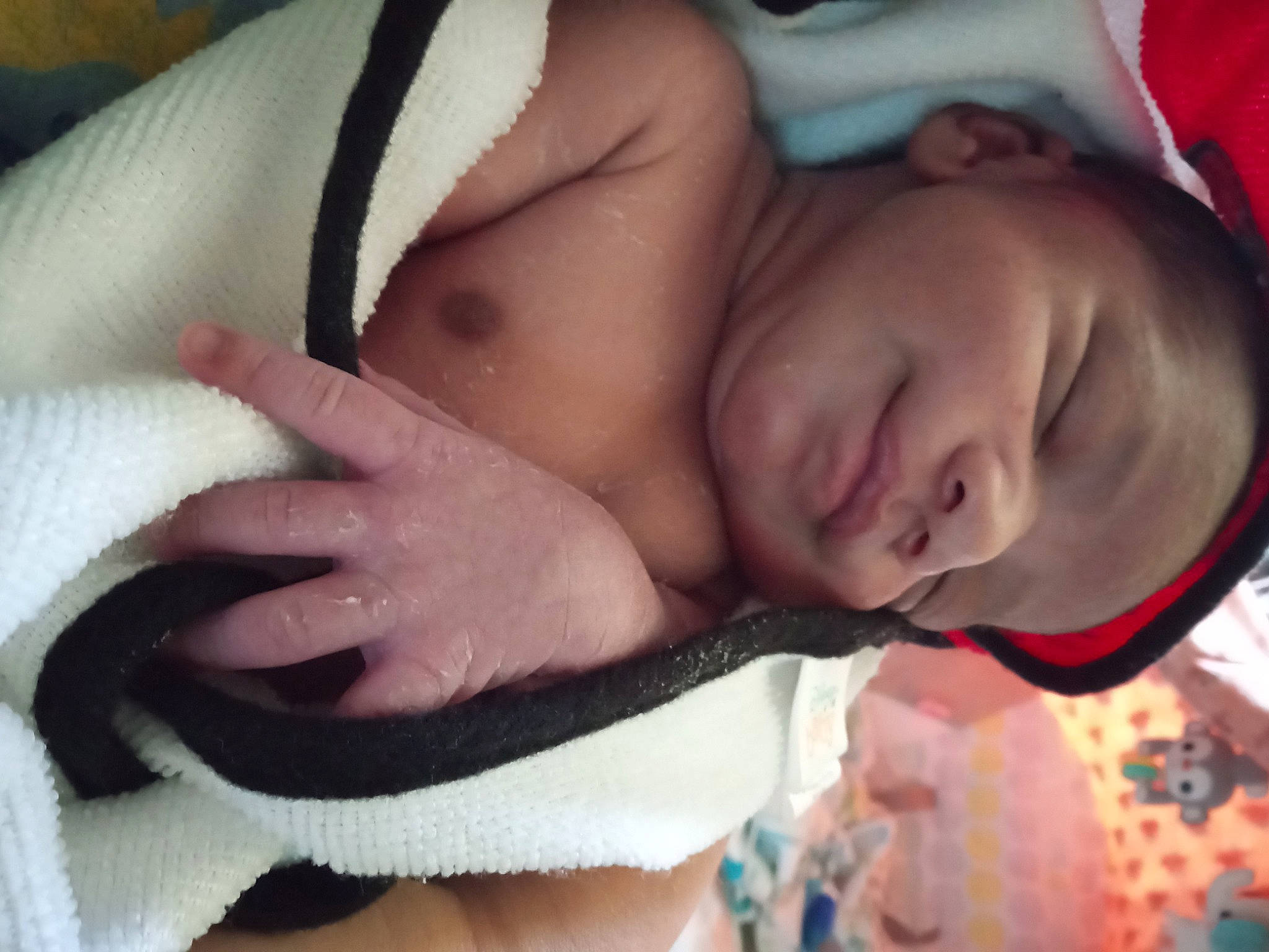 Khalil joined the competition — help win amazing prizes! baby, baby_sleeping, cheek, comfort, eye, eyebrow, eyelash, finger, gesture, hand, happy, human_body, lip, mammal, mouth, nose, person, skin, textile, toddler