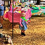 Vivian joined the competition — help win amazing prizes! toddler, child, birthday_party, party_hat, green_lei, pink_tablecloth, outdoor, gravel, lake, trees, birthday_cake, decorations, plastic_chair, food_containers, person, celebration, sunlight, summer, nature, party