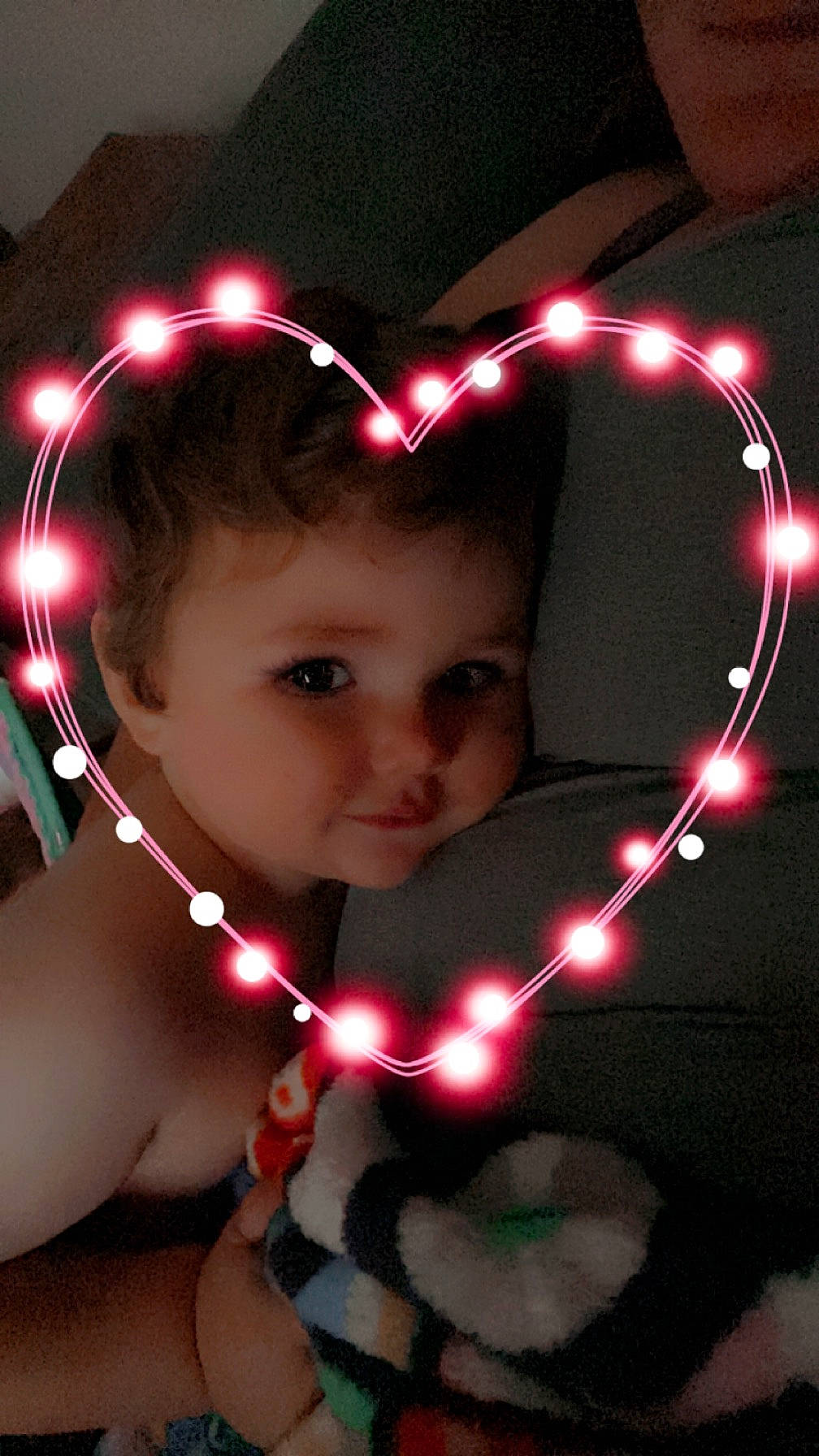 Colton joined the competition — help win amazing prizes! beauty, black, christmas_ornament, darkness, event, eyelash, flash_photography, fun, happy, holiday, human_body, light, organ, person, photograph, pink, red, snapshot, toddler, white