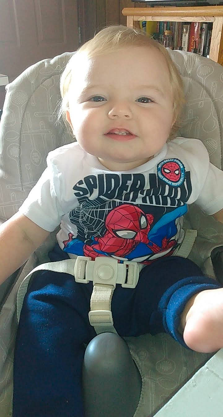 Eli joined the competition — help win amazing prizes! baby, baby_carriage, baby_toddler_clothing, car_seat, cheek, child, clothing, comfort, facial_expression, finger, hairstyle, happy, joy, mouth, person, product, skin, sleeve, smile, t_shirt