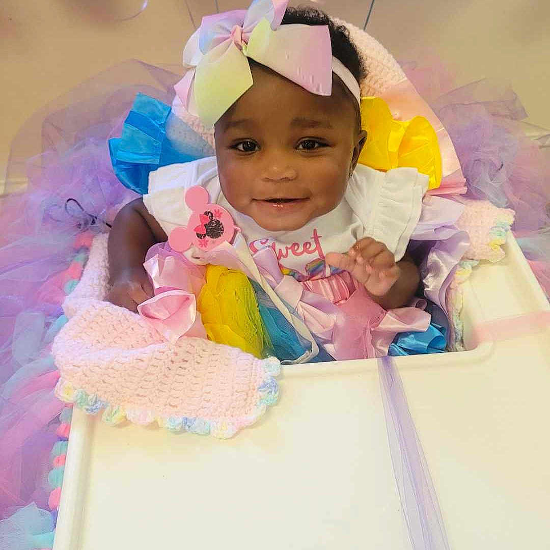 Charlotte joined the competition — help win amazing prizes! accessories, baby, balloon, bed, clothing, costume, crib, dress, face, furniture, hat, head, infantbed, jewelry, necklace, newborn, people, person, photography, portrait