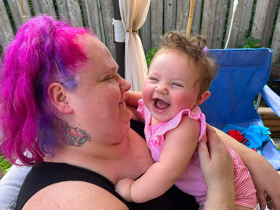 Destiny joined the competition — help win amazing prizes! baby, child, event, eye, face, fun, gesture, grass, hair, happy, leisure, lip, magenta, mouth, person, pink, plant, purple, recreation, smile