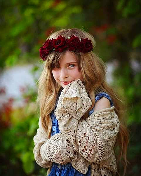 Kara joined the competition — help win amazing prizes! beauty, child, child_model, crochet, dress, eye, fashion, headgear, joy, knitting, lady, leaf, long_hair, outerwear, person, photograph, photography, plant, portrait, portrait_photography