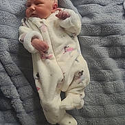 Amara-Leigh joined the competition — help win amazing prizes! newborn, baby, infant, blanket, onesie, sleepwear, soft, cozy, cute, child, lying_down, bed, warm, comfort, fabric, texture, indoor, person, portrait, sleep