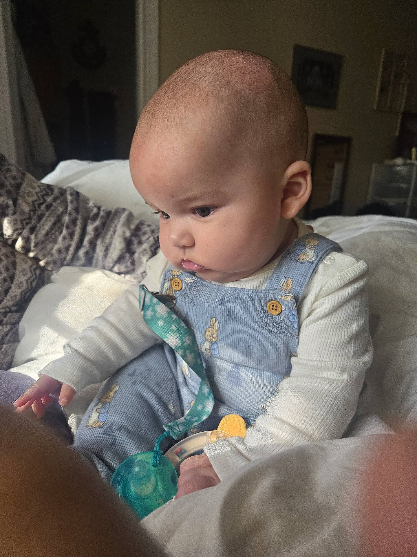 Michael joined the competition — help win amazing prizes! accessories, baby, bed, bedroom, clothing, couch, cushion, face, formalwear, furniture, head, homedecor, indoors, pants, person, photography, portrait, quilt, room, sitting