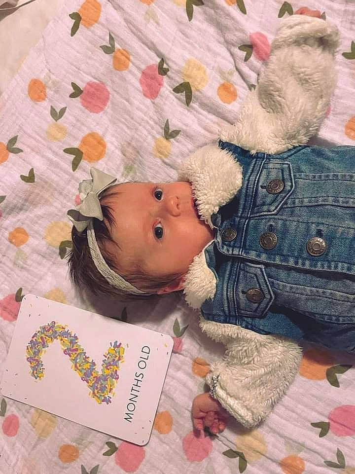 Annalee joined the competition — help win amazing prizes! art, baby, baby_products, baby_sleeping, baby_toddler_clothing, baby_toys, cheek, child, comfort, doll, flooring, happy, head, linens, pattern, person, pink, stuffed_toy, toddler, toy