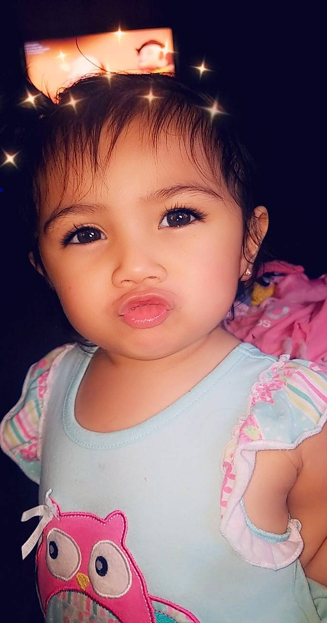 Grecia joined the competition — help win amazing prizes! baby, beauty, brown_hair, cheek, child, chin, eye, eyebrow, eyelash, face, forehead, hair, head, iris, lip, mouth, person, pink, skin, smile