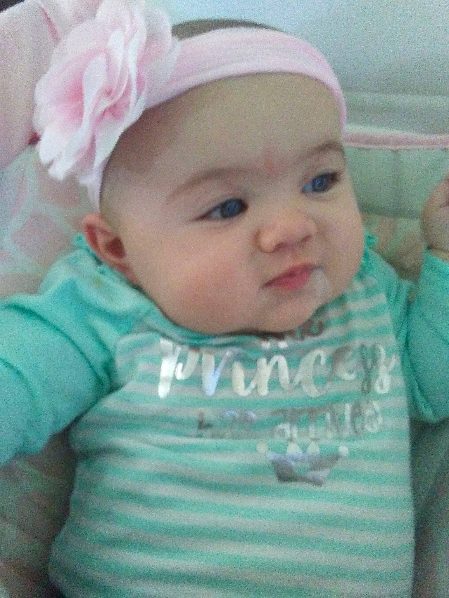 Anya joined the competition — help win amazing prizes! cheek, child, day, eye, eyebrow, face, forehead, girl, hair_accessory, head, headband, headgear, human_hair_color, infant, lip, nose, person, pink, product, skin