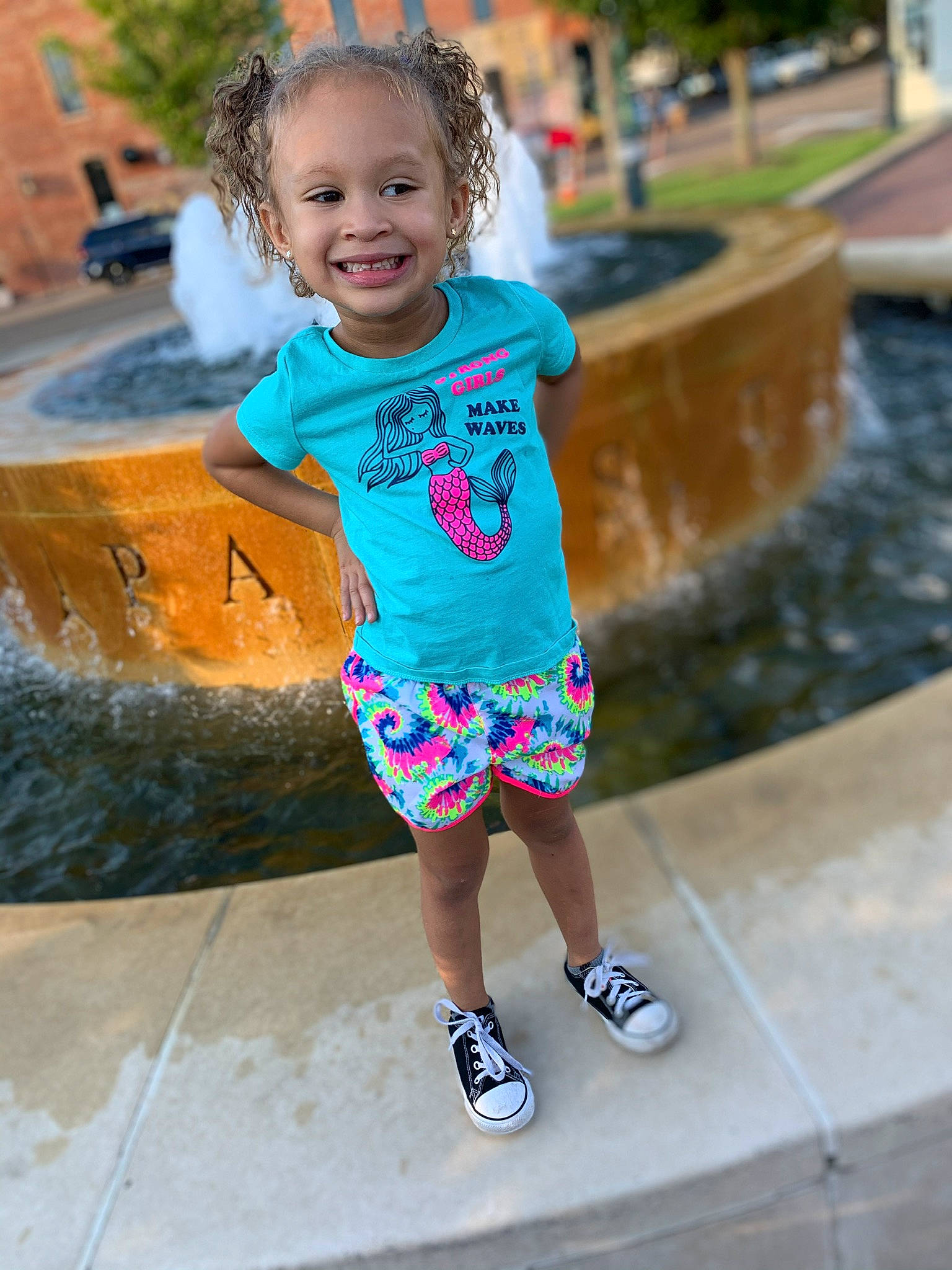 Kassie joined the competition — help win amazing prizes! baby, beauty, child, fun, joy, leisure, nose, people, person, pink, play, recreation, skin, smile, summer, t_shirt, toddler, vacation, water
