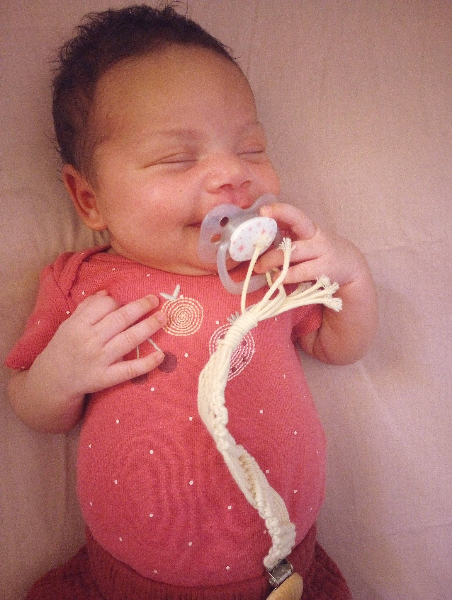 Lyrica joined the competition — help win amazing prizes! arm, baby, baby_toddler_clothing, cheek, facial_expression, finger, gesture, hand, happy, head, human_body, leg, lip, mouth, nose, person, pink, skin, sleeve, smile