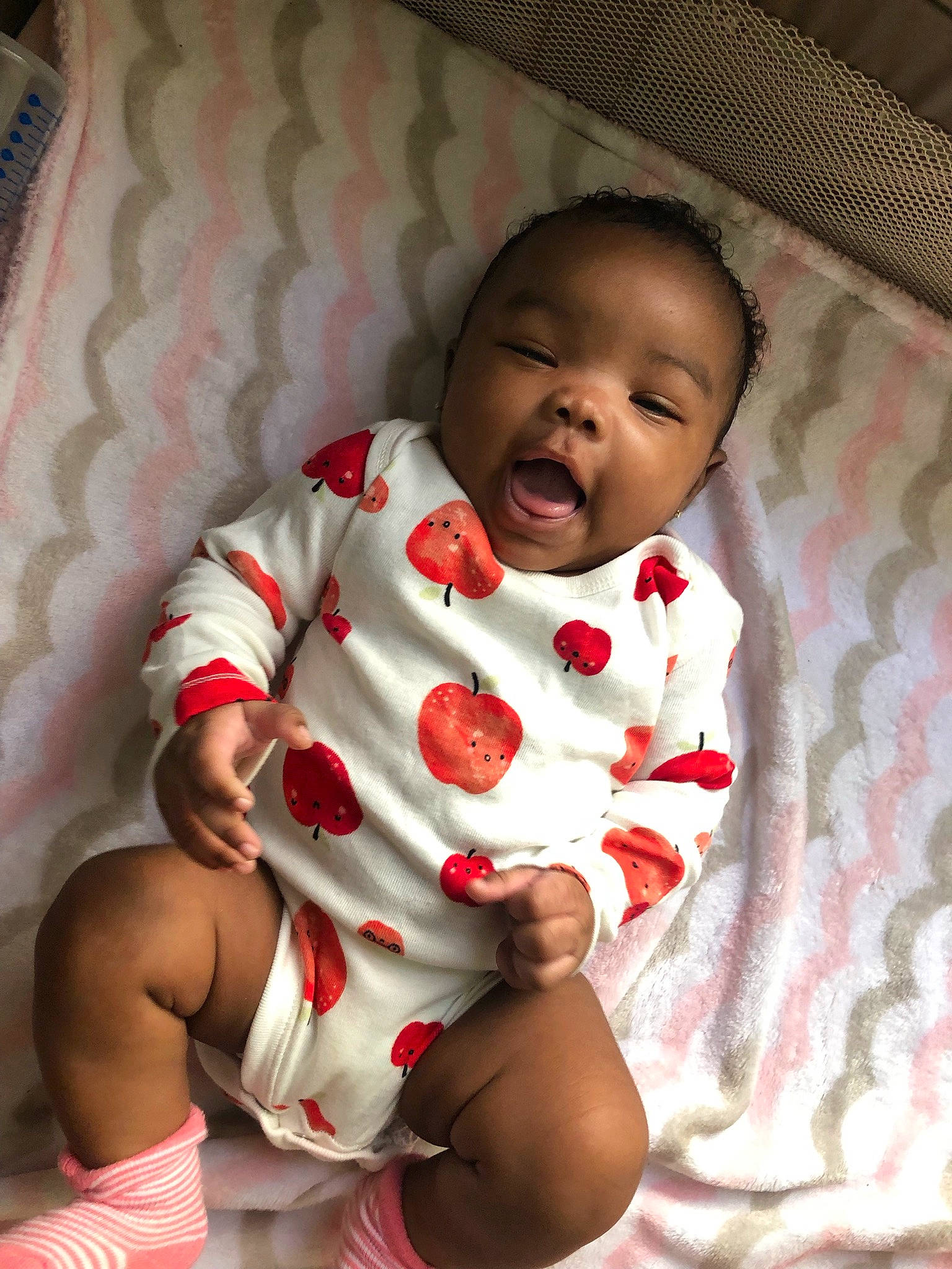 Honor joined the competition — help win amazing prizes! baby, baby_toddler_clothing, cheek, child, comfort, dress, elbow, foot, head, human_body, human_leg, knee, linens, neck, person, room, skin, sleeve, stomach, thigh