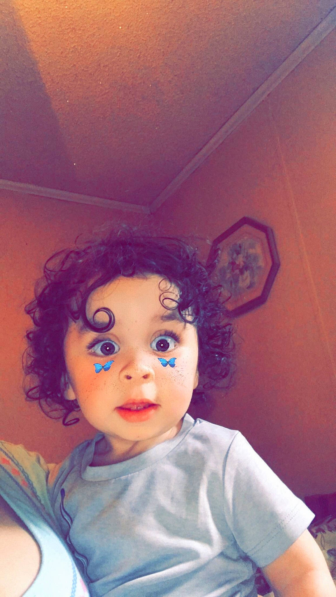 Dyonicio is registered to the contest to win money with this photo: arm, baby, cheek, chin, ear, eyebrow, eyelash, face, flash_photography, forehead, happy, human_body, iris, jaw, lip, mouth, neck, nose, person, shoulder