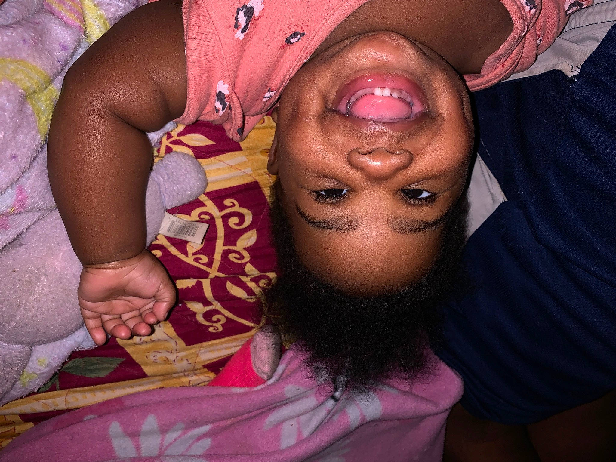 Janae joined the competition — help win amazing prizes! abdomen, chest, eyelash, fun, happy, hat, human_body, jewellery, joy, lip, long_hair, magenta, mouth, nail, person, pink, purple, skin, smile, thumb