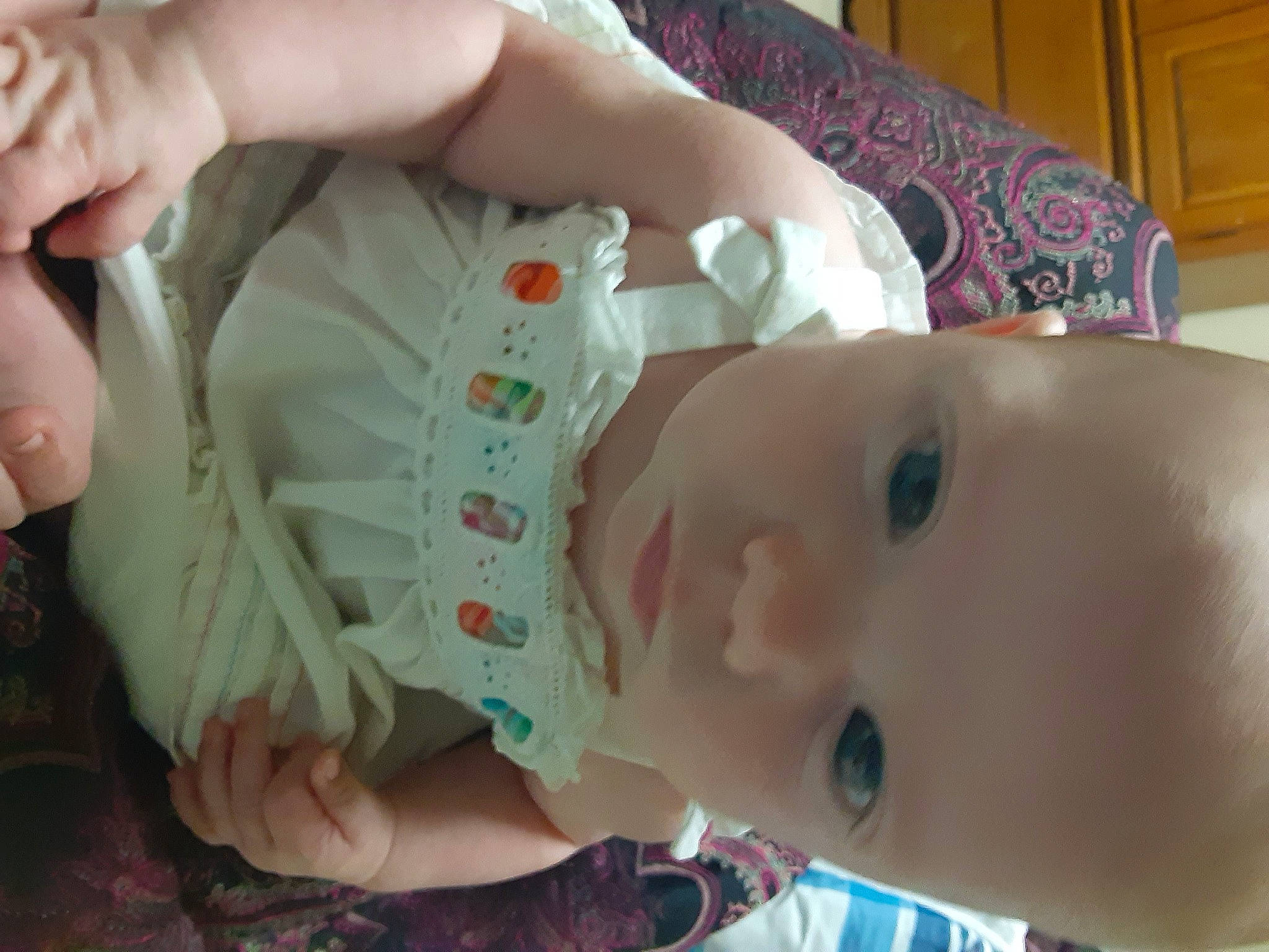 Raina joined the competition — help win amazing prizes! baby, cheek, child, finger, hand, mouth, person, toddler