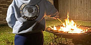 Brandon is registered to the contest to win money with this photo: fire, flame, heat