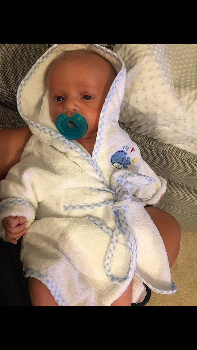 Charlie joined the competition — help win amazing prizes! baby, baby_products, baby_safety, baby_sleeping, baby_toddler_clothing, cheek, comfort, eye, eyebrow, eyelash, head, human_body, iris, linens, lip, nose, person, pink, sleeve, thumb