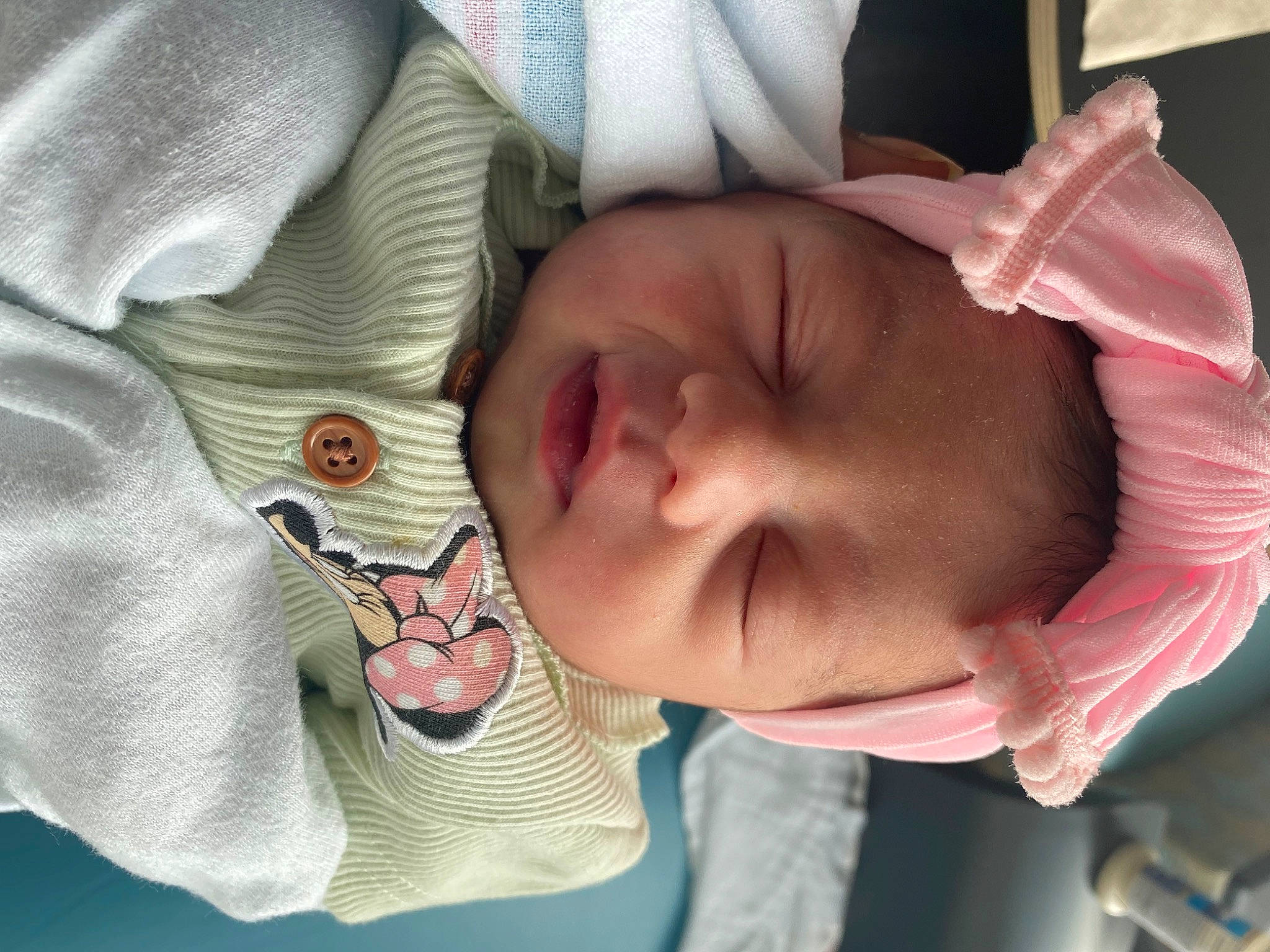 Jazmyn is registered to the contest to win money with this photo: baby, baby_toddler_clothing, cheek, child, chin, comfort, ear, eye, eyebrow, gesture, happy, head, lip, mouth, nose, person, skin, sleeve, smile, toddler