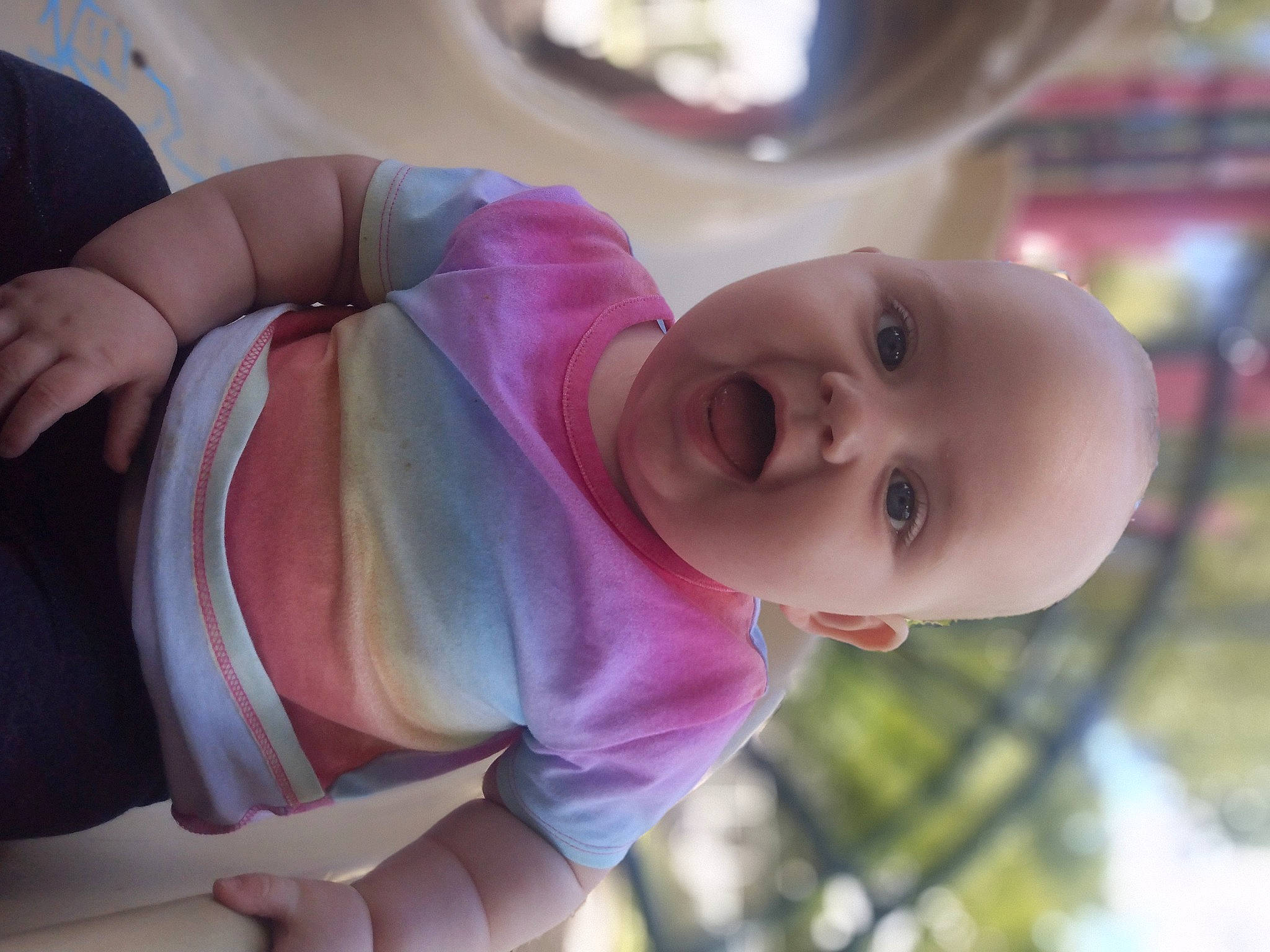 Astrid joined the competition — help win amazing prizes! baby, baby_products, baby_toddler_clothing, cheek, child, face, fun, happy, leisure, lip, magenta, mouth, nose, person, pink, recreation, skin, smile, toddler, tree