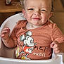 Ricky is registered to the contest to win money with this photo: baby, bathing, bathtub, bodypart, clothing, cutlery, face, finger, furniture, hand, happy, head, person, photography, portrait, sitting, smile, spoon, t_shirt, tub
