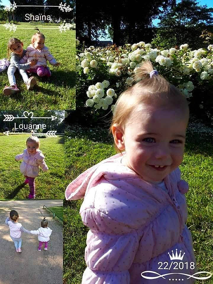 Louanne participe au concours pour gagner de l'argent avec cette photo : baby, baby_toddler_clothing, child, clothing, flower, fun, grass, green, happy, joy, leisure, people, people_in_nature, person, petal, photograph, pink, plant, smile, summer