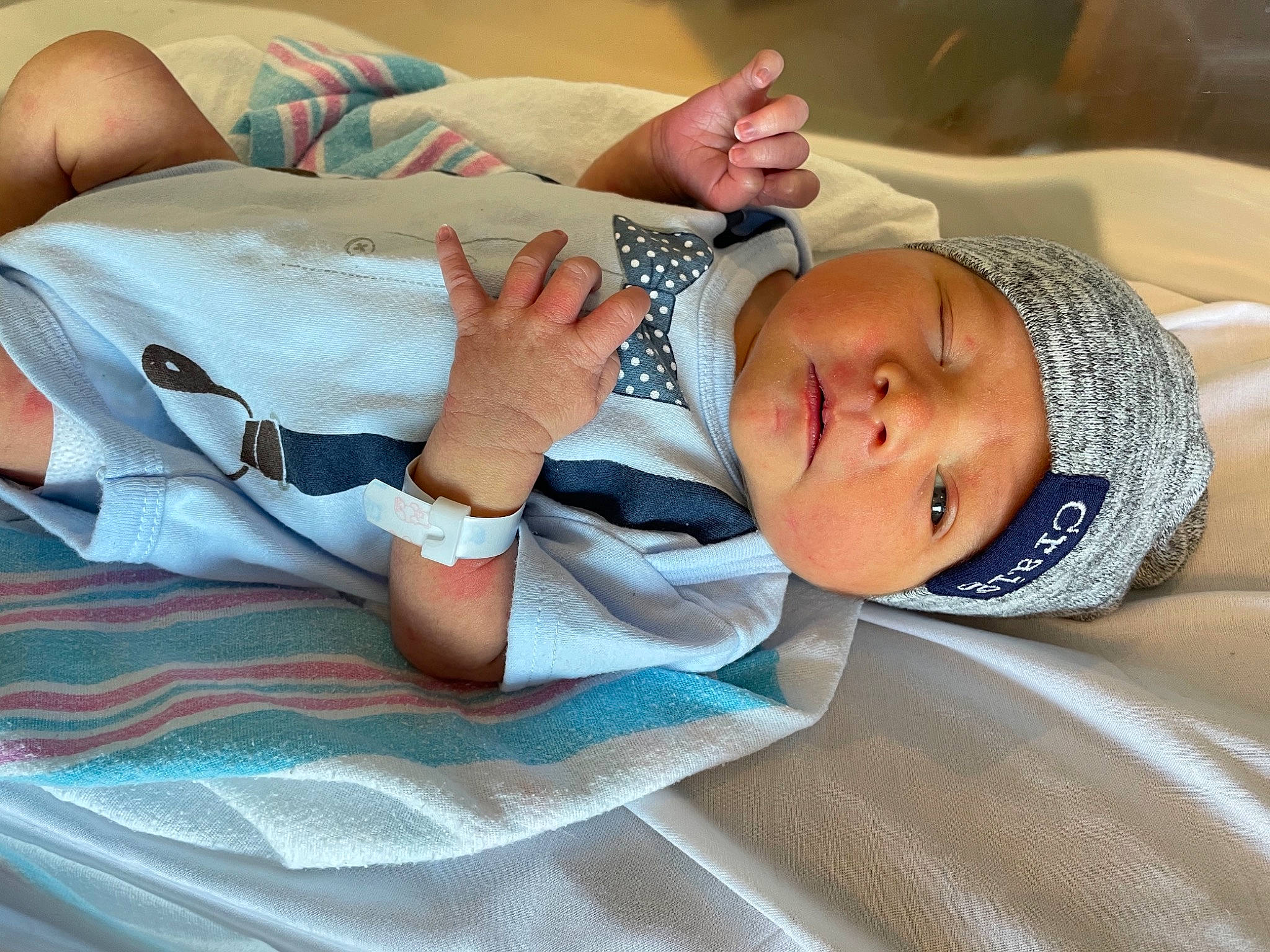 Craig joined the competition — help win amazing prizes! abdomen, baby, baby_products, baby_sleeping, baby_toddler_clothing, chest, child, childbirth, comfort, elbow, hand, headwear, houseplant, joint, linens, nap, person, room, sleep, toddler