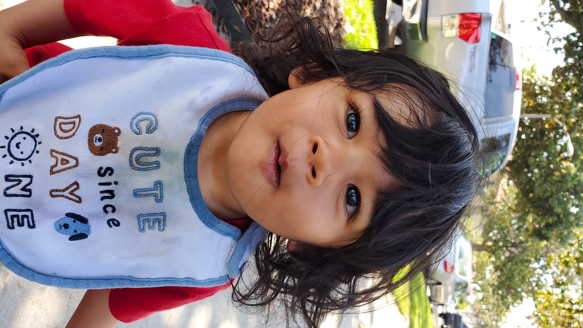 Xavier joined the competition — help win amazing prizes! beauty, child, eyelash, fun, grass, happy, leisure, person, plant, recreation, skin, toddler, tree