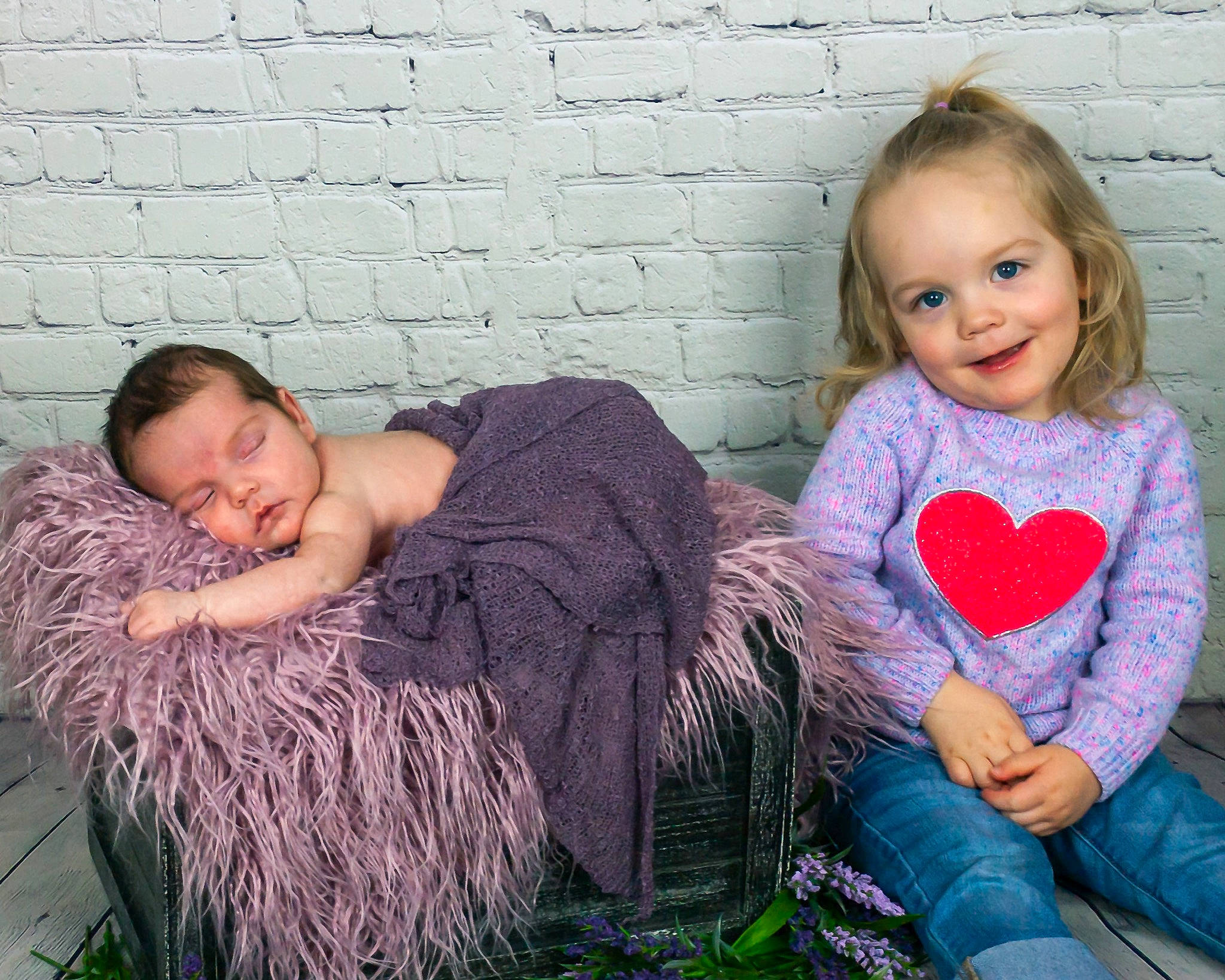 Rhealynn joined the competition — help win amazing prizes! child, face, family, fur, grass, happy, joy, long_hair, people, person, photography, plant, play, sibling, sitting, toddler