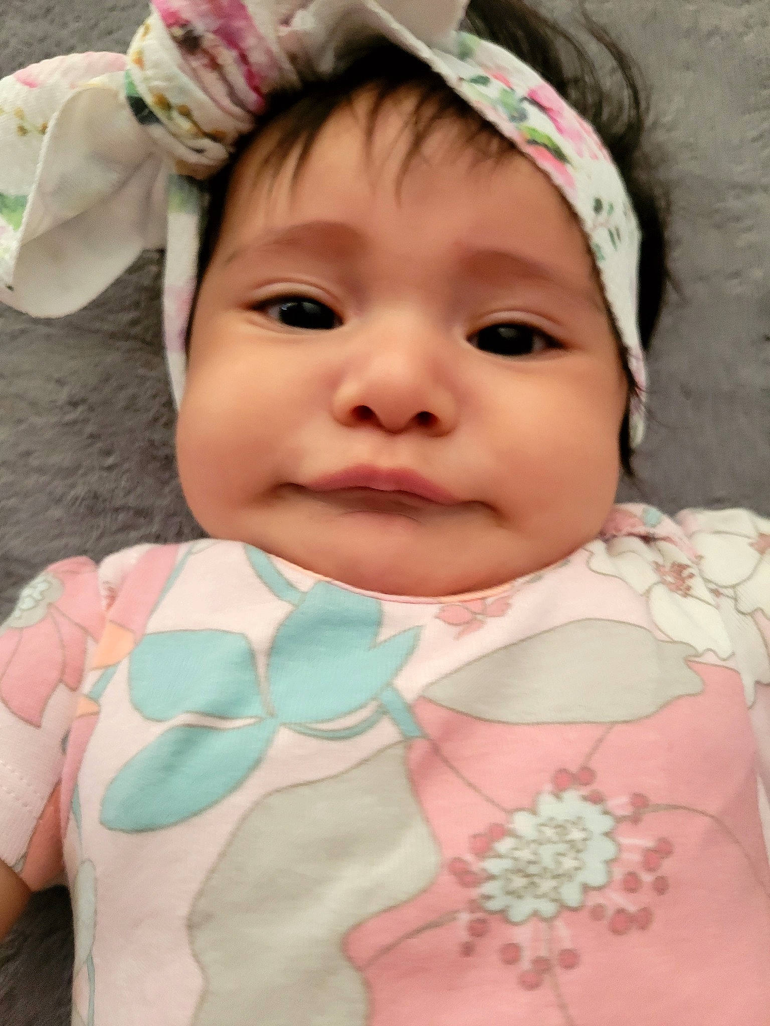 Destiny joined the competition — help win amazing prizes! baby_toddler_clothing, cap, cheek, chin, dress, eye, eyebrow, eyelash, face, green, happy, headwear, iris, lip, nose, organ, person, pink, skin, sleeve