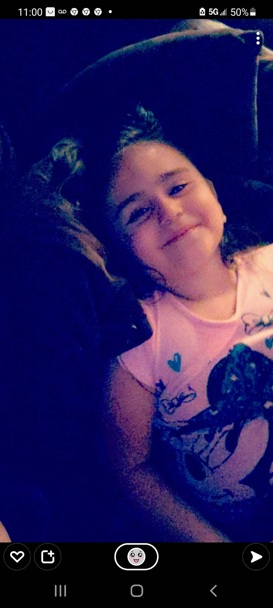 Daleyza joined the competition — help win amazing prizes! azure, black_hair, blue, chest, cloud, cool, darkness, electric_blue, flash_photography, happy, jaw, joy, lens_flare, lip, long_hair, magenta, midnight, mouth, person, smile