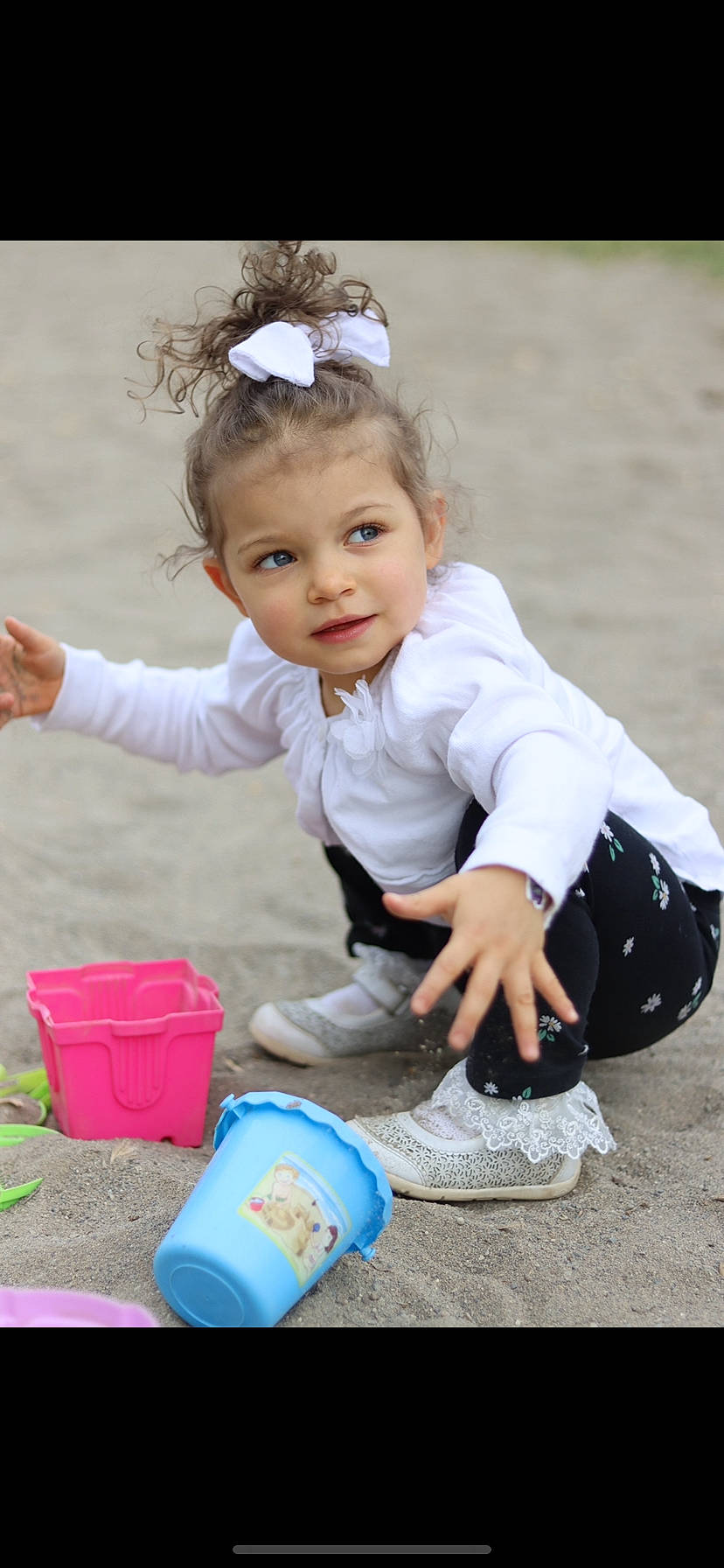 Anastasia joined the competition — help win amazing prizes! baby, baby_toddler_clothing, child, eye, fashion_accessory, fun, grass, happy, headband, headpiece, leisure, people_in_nature, person, plastic, plastic_bottle, play, portrait_photography, recreation, sitting, soil